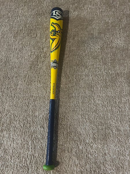 2025 Louisville Slugger Savannah Bananas Alloy USABat Certified Bat (-10) 19 oz 29" (Used)
