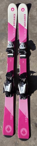 Kid's Defiance 120 cm All Mountain Skis With Bindings (Used)