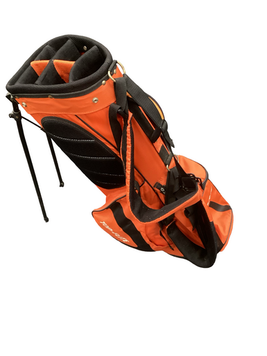 Used Top Flite STAND BAG Mens Stand Bag Orange 11613-S000173274