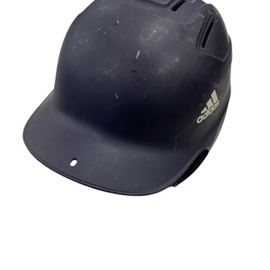 Used Adidas TRIPLE STRIPE HELMET Batting Helmet No Mask Black S/M 11613-S000173231