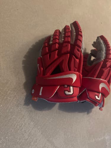 Cornell / Michael Long Vapor Lacrosse Gloves 13" (Used)