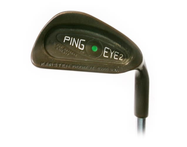 Ping Eye 2 BeCu Single 4 Iron Green Dot Steel Ping Microtaper Stiff Flex