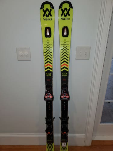 Volkl Racetiger SL - 157 cm - With Bindings (Used)