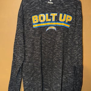 Fanatics NFL Los Angeles Chargers Bolt Up Long Sleeve Graphic T Shirt Men XL