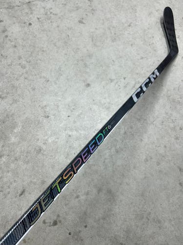 80 Flex P28 Senior CCM JetSpeed FT6 Pro Left Hand Hockey Stick Pro Stock (New) NHL