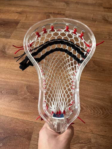 New relaxco N20 clear lacrosse head strung