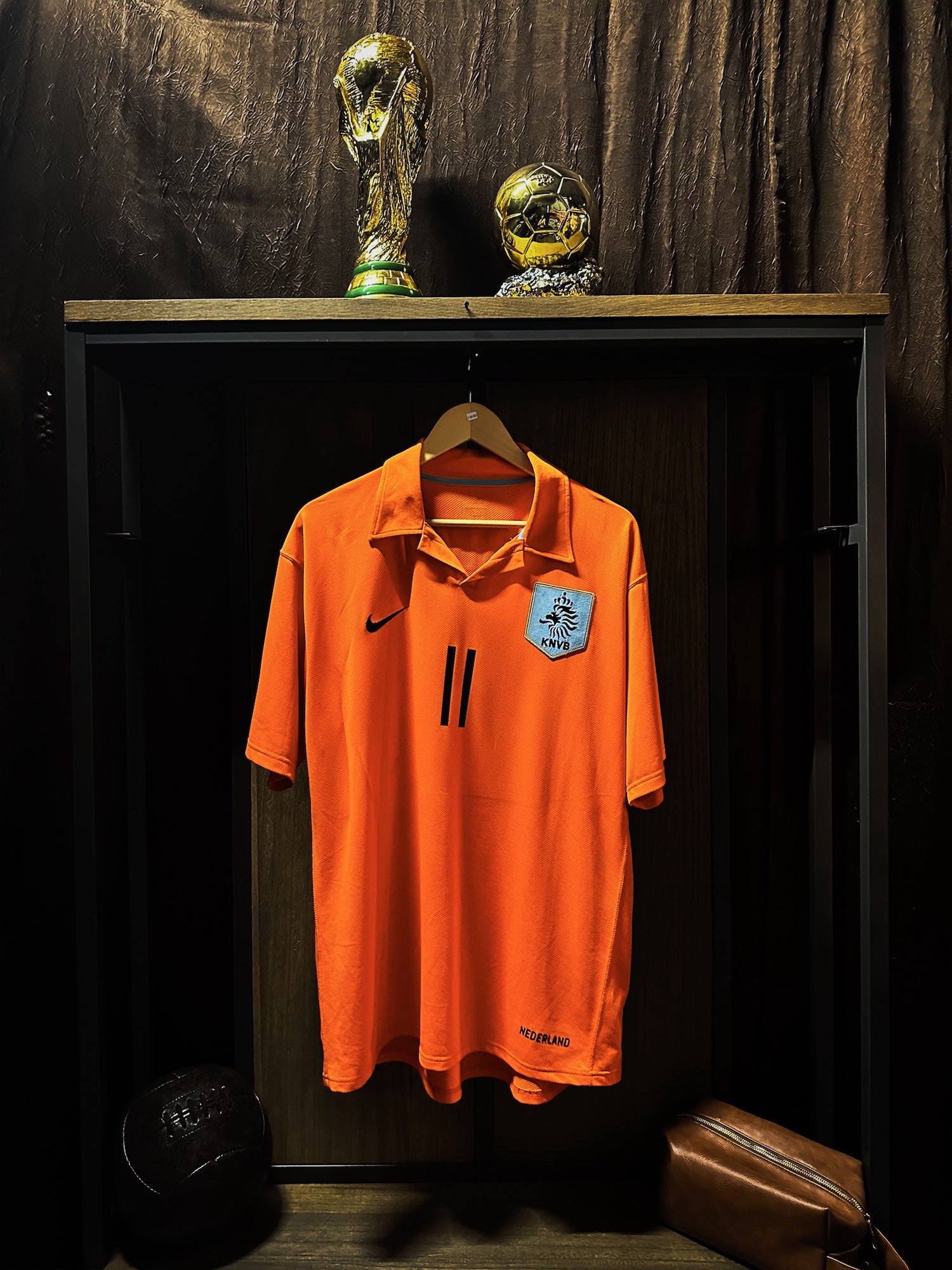 Netherlands 2006/08 Home Jersey Robben #11 XL Nike Shirt (MPN