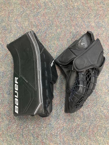 Bauer M5 Pro Goalie Gloves & Blocker | Intermediate