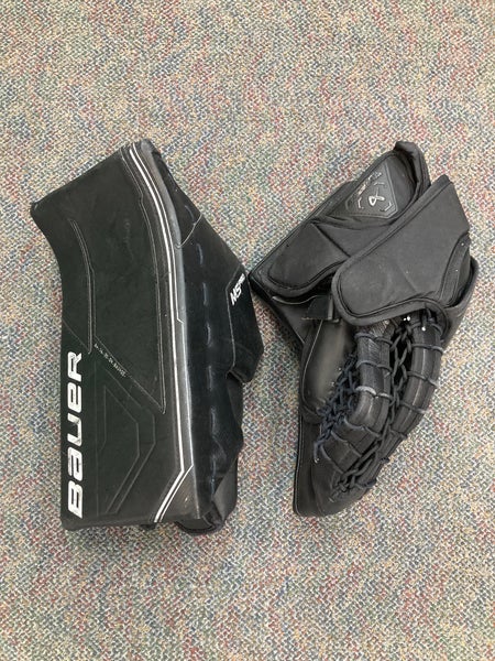 Bauer M5 Pro Goalie Gloves & Blocker | Intermediate