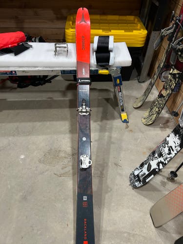 Atomic Backland UL 78 169 cm Alpine Touring Skis With Bindings Max Din 12 (Used)