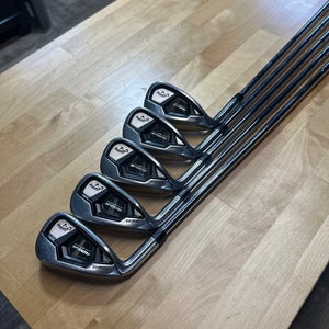 Men's 2022 Callaway Rogue ST Max OS Left Hand Iron Set Regular Flex (Used)