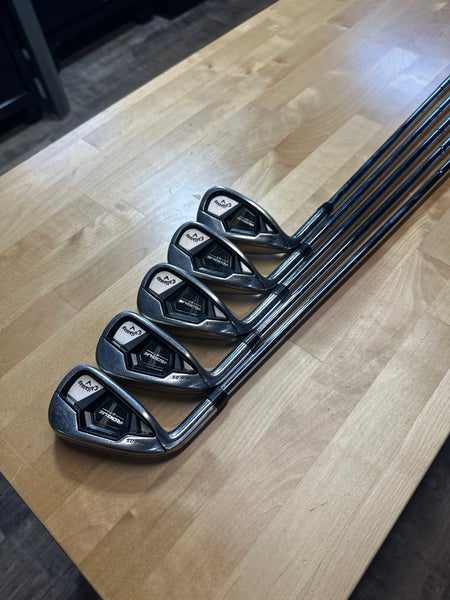 Men's 2022 Callaway Rogue ST Max OS Left Hand Iron Set Regular Flex (Used)