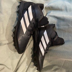 Black Men's Size M 11.0 (W 12.0) Adult Adidas Mid Top (Used)