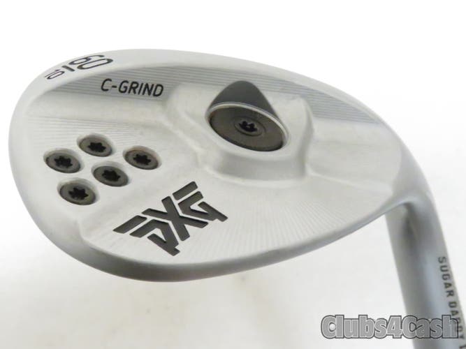 PXG 0311 Milled Sugar Daddy II Wedge Chrome NS PRO 950GH Stiff 60° 10 CLEAN