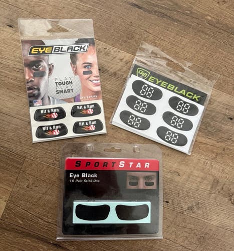 Lot of eye black stickers