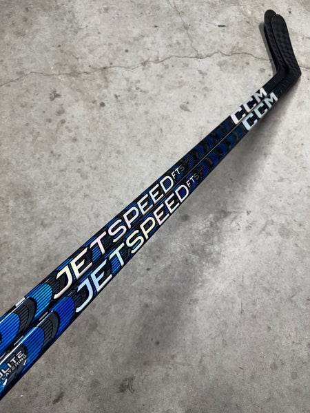 2 PACK - 85 Flex P28M Senior CCM JetSpeed FT5 Pro Left Hand Hockey Stick Pro Stock NHL (New)