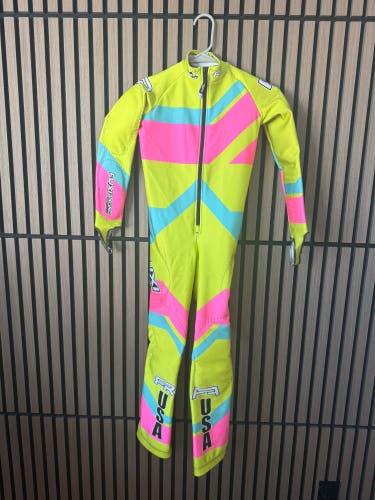 Unisex Youth Medium Fuxi Ski Suit (Used) FIS Legal