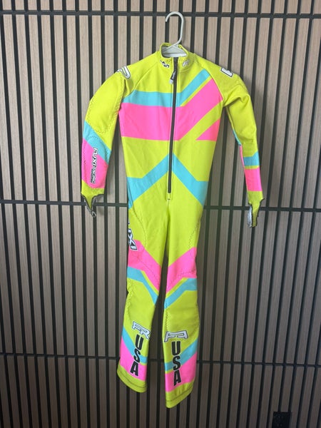 Unisex Youth Medium Fuxi Ski Suit (Used) FIS Legal