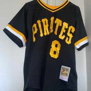 Mitchell & Ness MLB Pittsburgh Pirates Willie Stargell Vintage Throwback Jersey Size Large 44 New