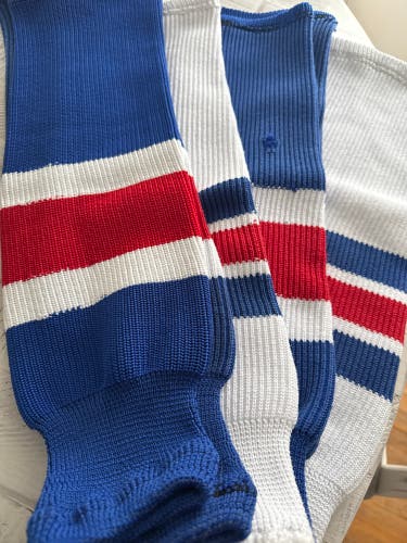 CT JT Rangers Practice Intermediate Knit Socks (Used)