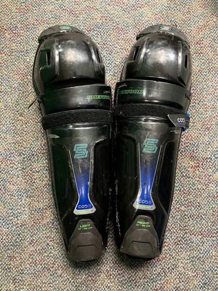 Sher-Wood Code Encrypt 2 Shin Pads | 14"