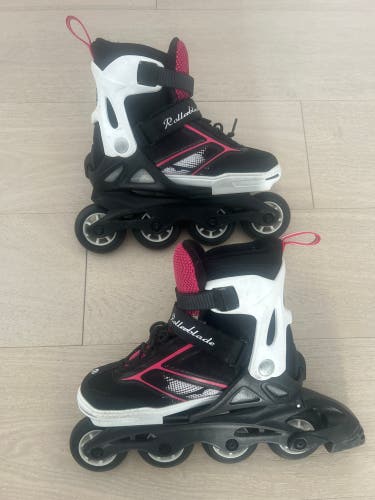 Inline Skates (Used) adjustable.