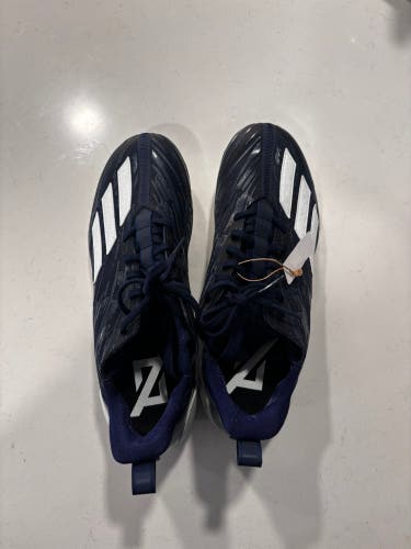 Men's Size M 11.0 (W 12.0) Adidas adizero Low Top Molded Cleats (New)