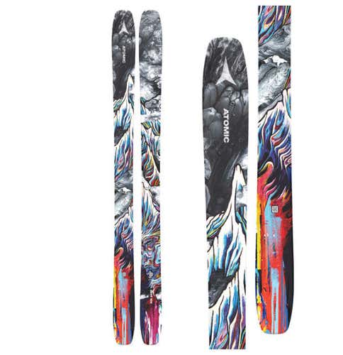 New Men's 2025 Powder 165 cm Atomic Bent Chetler 100 Skis Without Bindings