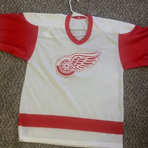 Vintage Detroit Red Wings Home Jersey Size M Men's CCM