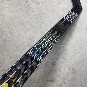 3 PACK - 85 Flex P92M Senior CCM JetSpeed FT5 Pro Left Hand Hockey Stick Pro Stock NHL (New)
