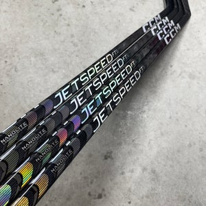 4 PACK - 85 Flex P92M Senior CCM JetSpeed FT5 Pro Left Hand Hockey Stick Pro Stock NHL (New)