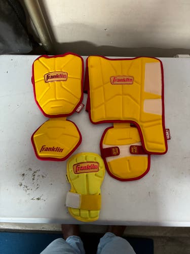 Large Franklin FreeFlex Batting Gloves (Used)
