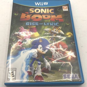 TESTED Sonic Boom Rise of Lyric (Nintendo Wii U, 2014) Complete CIB READ
