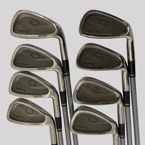 King Cobra Oversize Stiff Flex Irons RIGHT HAND RH GRAPHITE 3-9 PW