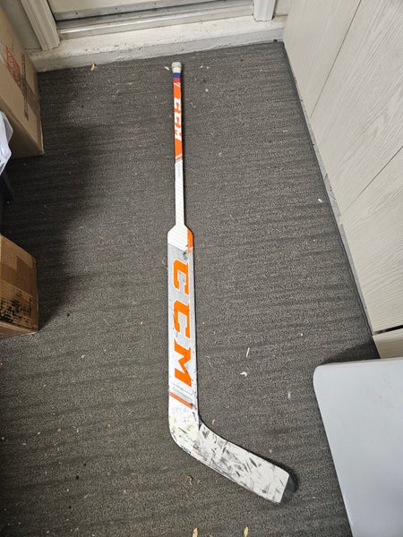 Senior CCM Extreme Flex 4 Regular Goalie Stick 26" Paddle (Used)