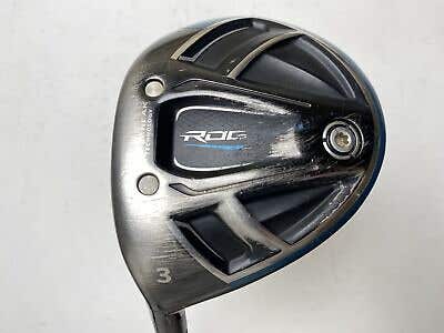 Callaway Rogue 3 Fairway Wood 15* Aldila Synergy 60g Regular LH Midsize Grip