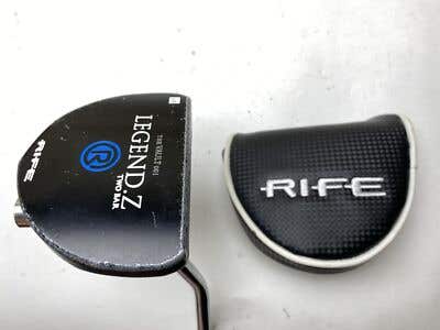 Guerin Rife Legend Z Two Bar Black Putter 34" Mens RH HC