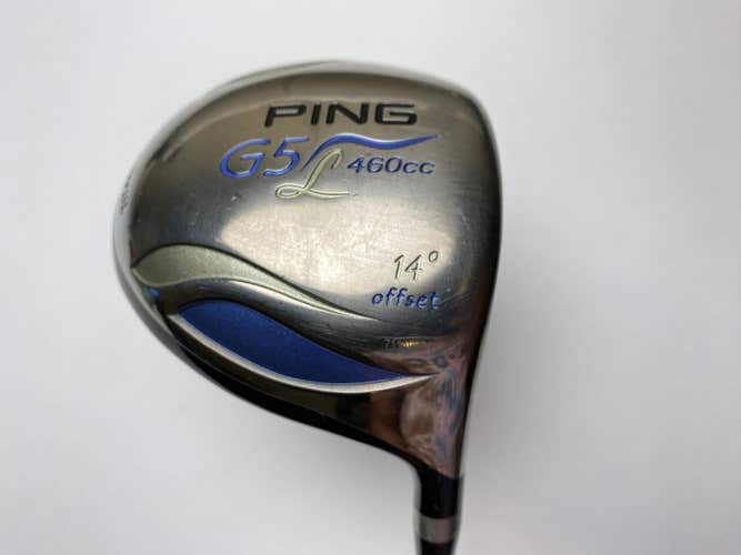Ping G5 Ladies Driver 14* ULT 50 D Ladies Graphite Womens RH