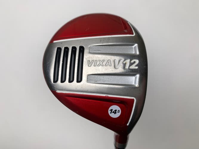 Vixa V12 3 Fairway Wood 14.5* Torque 5.5 50g Senior Graphite Mens RH