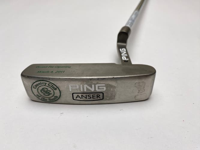 Ping Karsten Series Anser Putter 35" Black Dot Mens RH