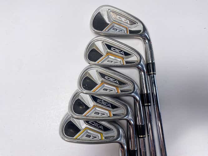Adams Idea A7 Iron Set 5-PW True Temper Players Lite Stiff Steel RH No 7 iron