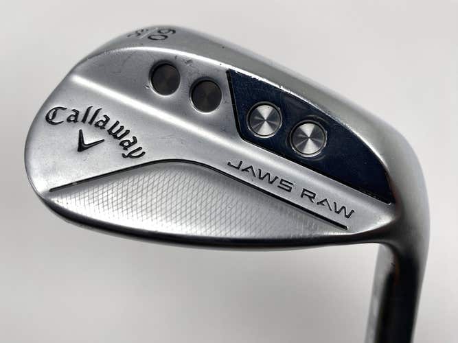 Callaway Jaws Raw Chrome Lob Wedge LW 60* 8C DG Spinner Tour Issue 115g Wedge RH