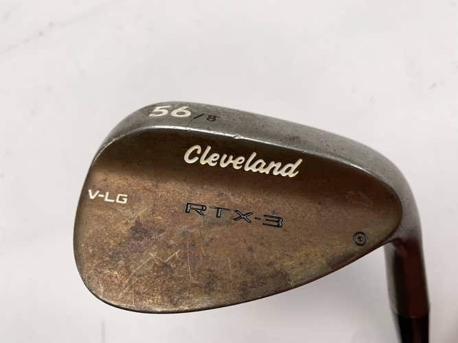 Cleveland RTX 3 Tour Raw Wedge 56* 8 Bounce True Temper Dynamic Gold Steel RH