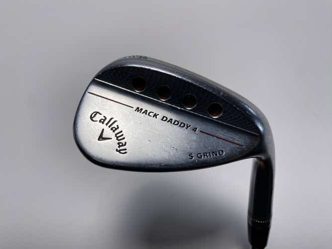 Callaway Mack Daddy 4 Chrome Sand Wedge SW 54* 10  S-Grind XP 95 Stiff Mens RH
