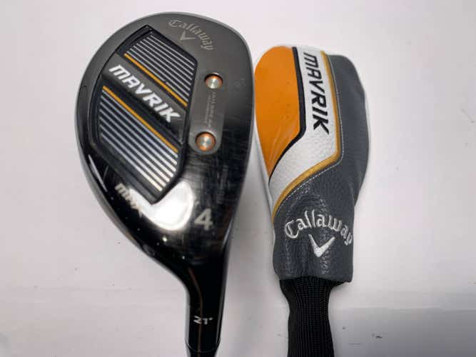 Callaway Mavrik Max 4 Hybrid 21* Project X Catalyst 6.0 75g Stiff RH HC