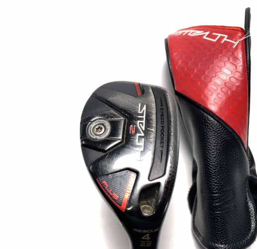 TaylorMade Stealth 2 Plus 4 Hybrid 22* Kai'li 85g Stiff Graphite Mens RH HC