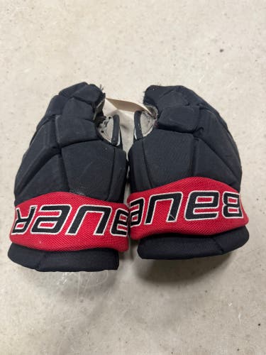 Black Senior Bauer Vapor Team Gloves 13" (Used)