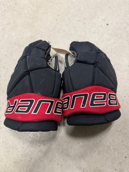 Black Senior Bauer Vapor Team Gloves 13" (Used)