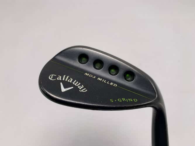 Callaway MD3 Milled Black S-Grind Sand Wedge SW 56* 10 S-Grind TT DG Mens RH