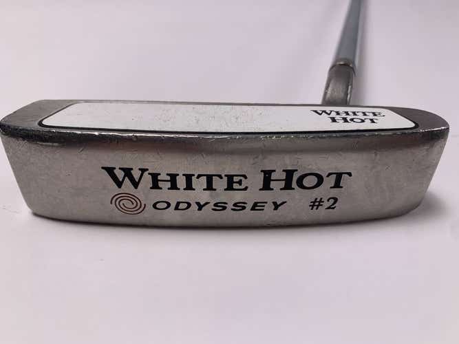 Odyssey White Hot 2 Putter 35" SuperStroke Flatso 2.0 Mens RH